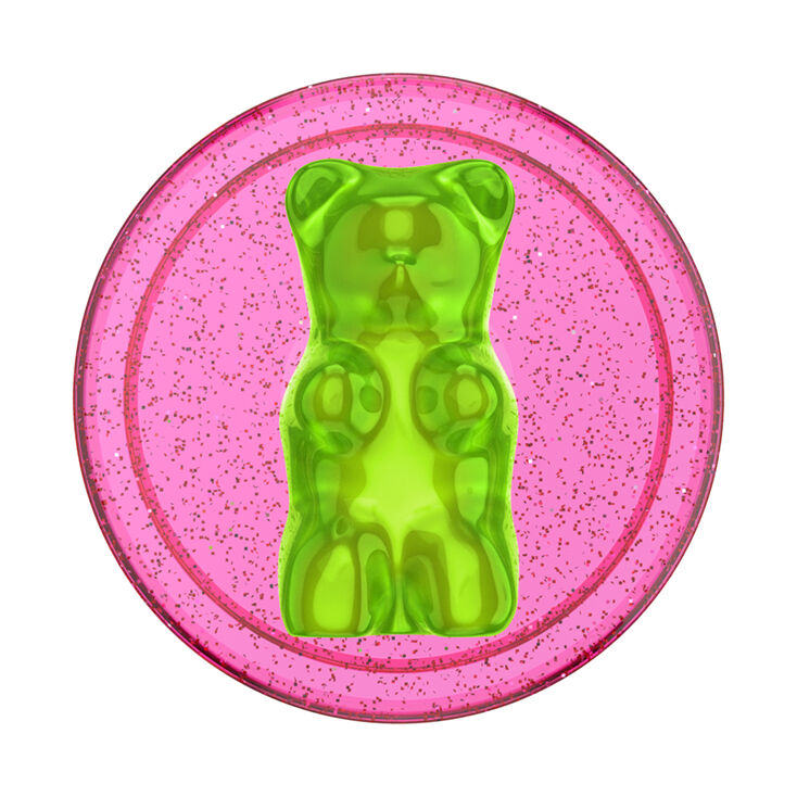 PopSockets&reg; PopGrip - Green Gummy Bear,