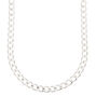 Silver Heavy Chain Necklace,