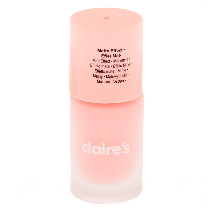 Matte Nail Polish - Pastel Pink | Claire's US