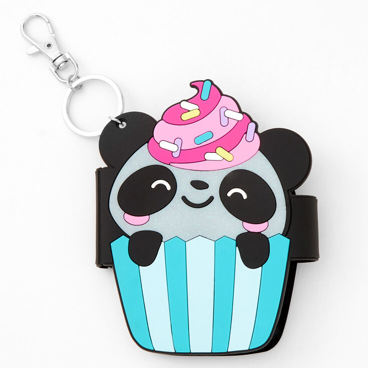 Porte-cl&eacute;s bloc-notes cupcake panda,