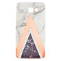 Coque de portable effet marbr&eacute; g&eacute;om&eacute;trique - Compatible avec Samsung Galaxy&nbsp;A5,