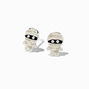 Sterling Silver Mummy Stud Earrings,
