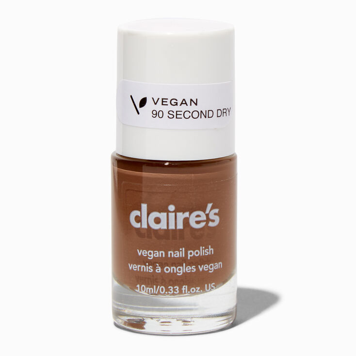 Vegan 90 Second Dry Nail Polish - Coffee Convos,