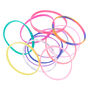 Rainbow Band Friendship Bracelets - 12 Pack,