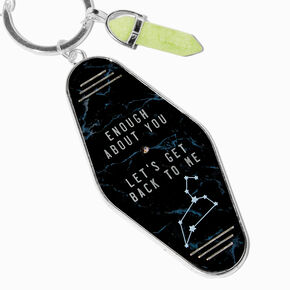 Retro Hotel Zodiac Keyring - Leo,