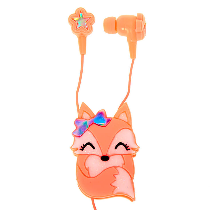 Fox Silicone Earbuds &amp; Winder,