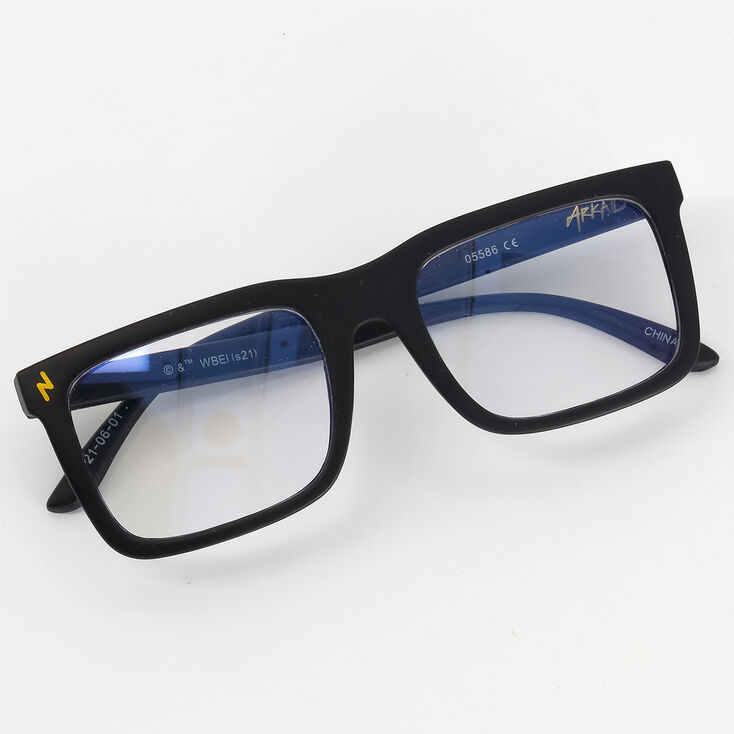Harry Potter&trade; Blue Light Reducing Retro Clear Lens Frames &ndash; Black,