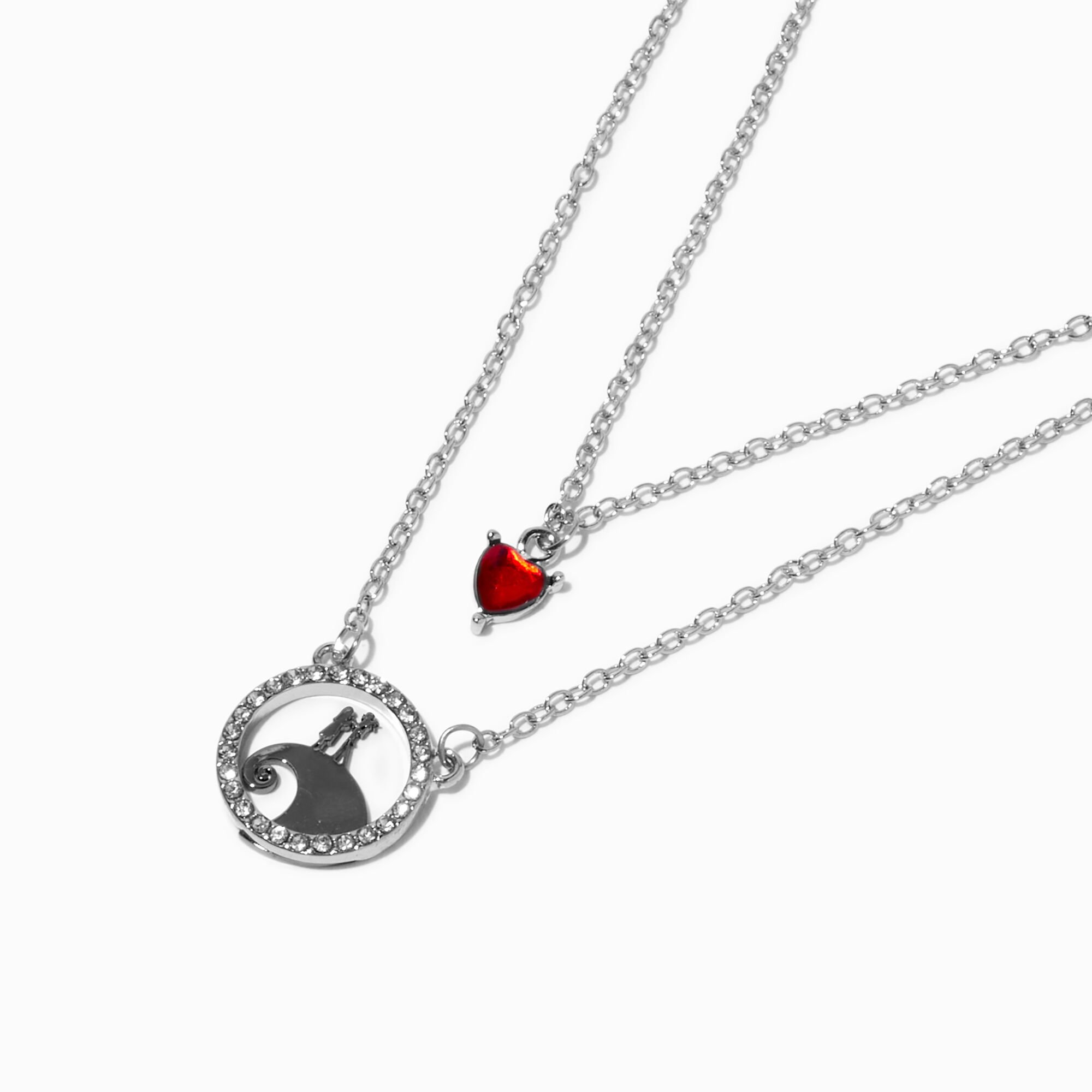 The Nightmare Before Christmas Necklace Set 2 Pack