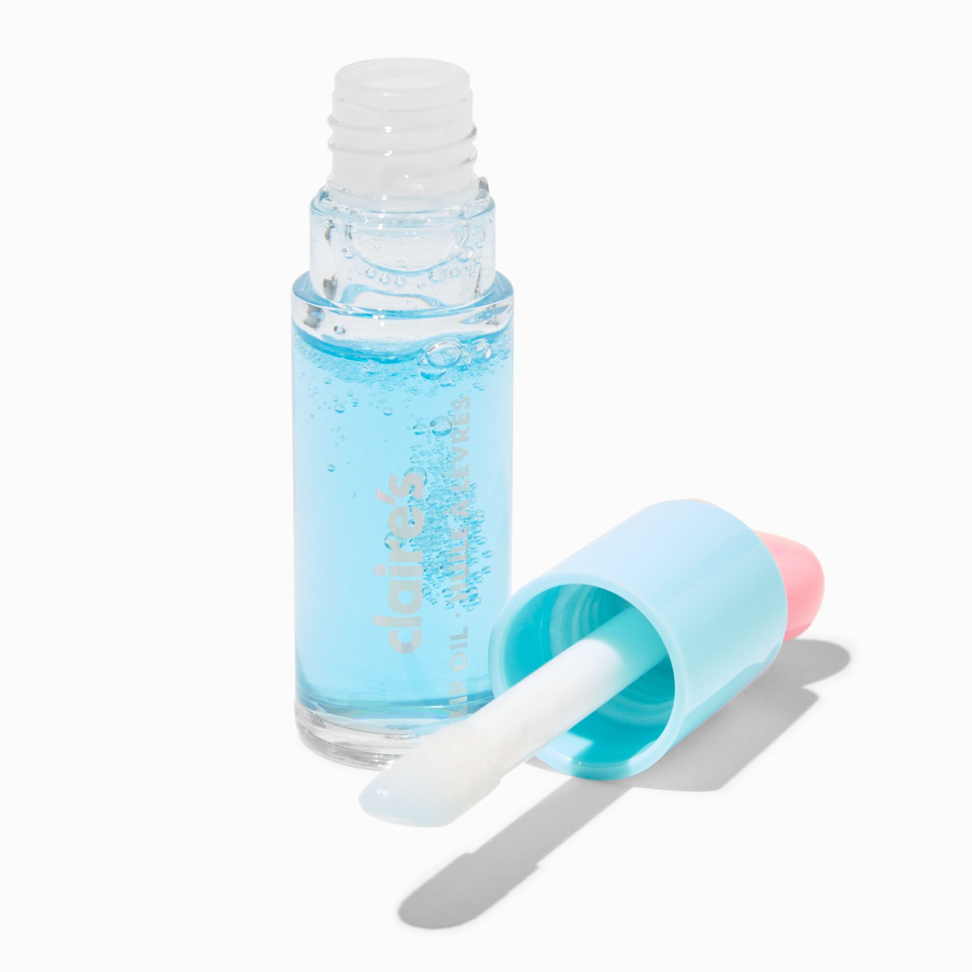 Coral Heart Blue Lip Oil,