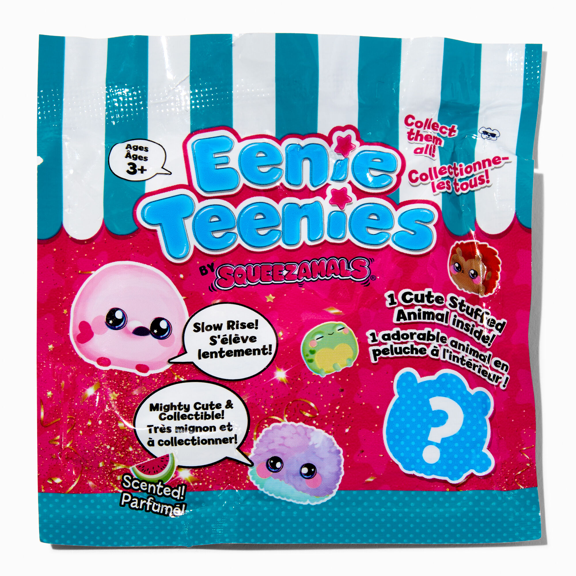 View Claires Squeezamals Eenie Teenies Scented Mystery Soft Toy Blind Bag Styles Vary information