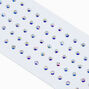 Iridescent Crystal Skin Gems - 100 Pack,