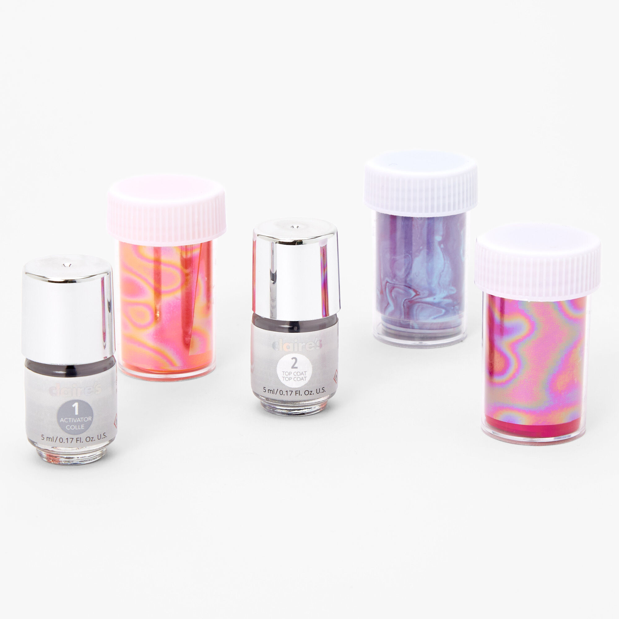 Tie Dye Foil Nail Art Kit,