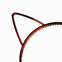 Tortoiseshell &amp; Black Cat Ears Headbands - 2 Pack,