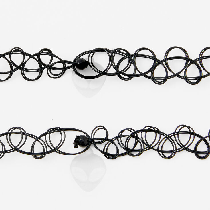 Best Friends Alien Choker Necklaces - 2 Pack,