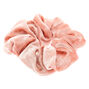 Medium Velvet Hair Scrunchie - Blush Pink,