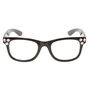 Lunettes noires avec fausses pierres pour enfants,