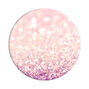 PopSocket &agrave; paillettes rose tendre,