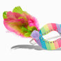 Rainbow Feather Mask,