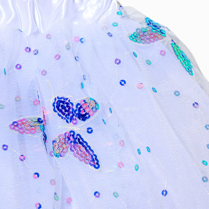 Tutu &agrave; sequins violet papillons printemps Claire&#39;s Club,