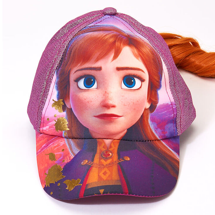 &copy;Disney Frozen 2 Anna Baseball Cap With Hair,