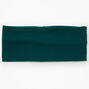 Hunter Green Wide Ribbed Headwrap,