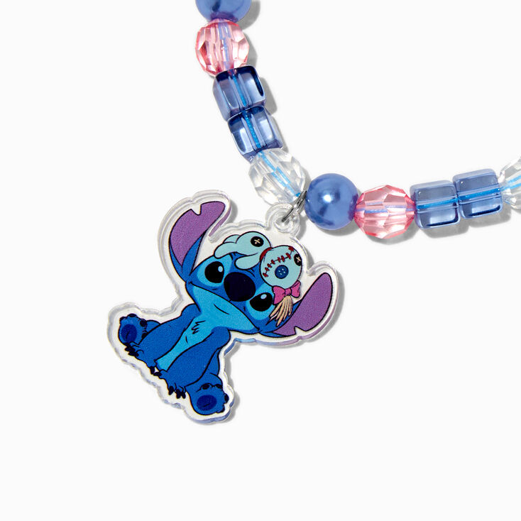 Dragonne pour portable perl&eacute;e BFF en exclusivit&eacute; chez Claire&#39;s Disney Stitch,