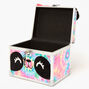 Tie-Dye Panda Furry Lock Box,