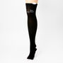 Chaussettes montantes chat - Noir,