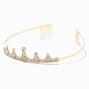 Claire&#39;s Club Gold Rhinestone Princess Tiara,