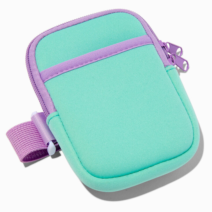 Teal Water Bottle Pouch,