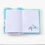 Mint Princess Puppy Plush Lock Diary,