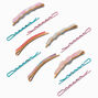 Pink Wavy Hair Pins - 11 Pack,