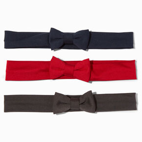 Claire&#39;s Club School Bow Headwraps - 3 Pack,