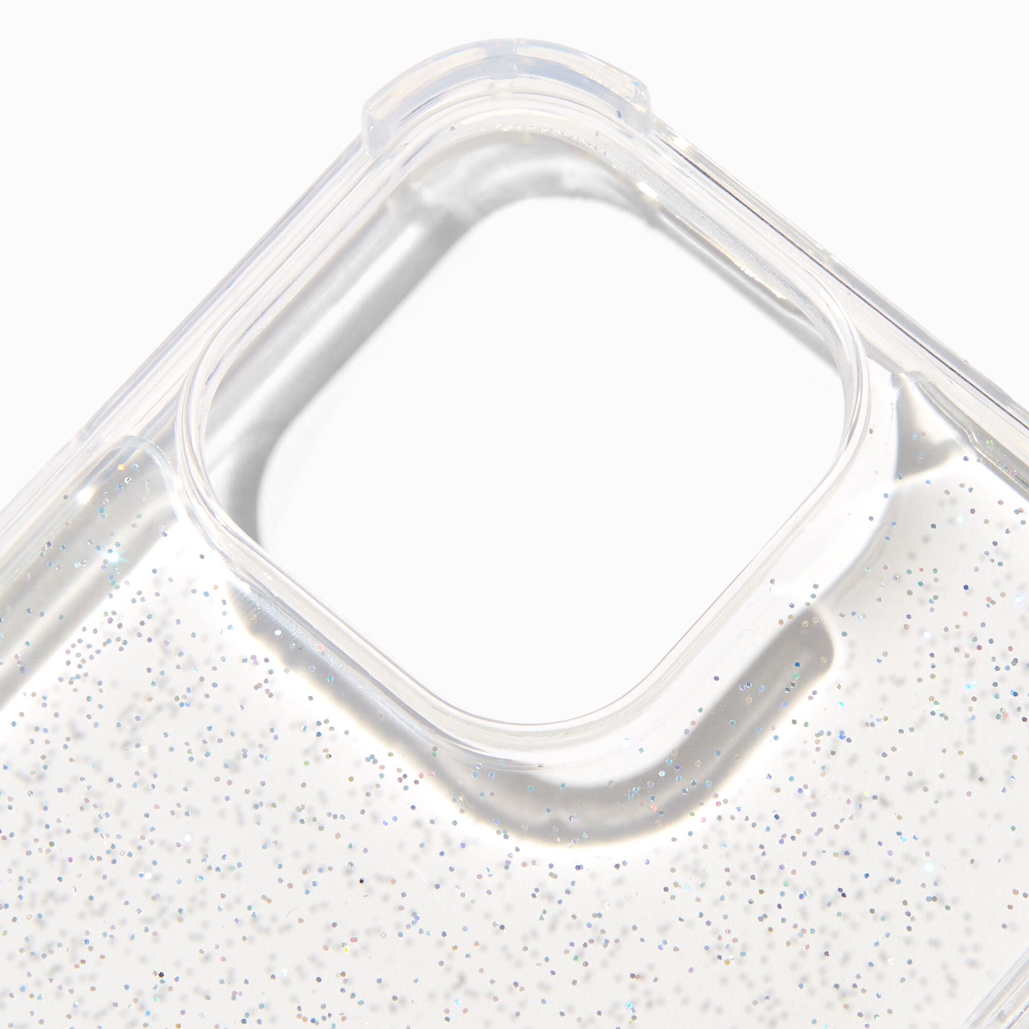 Clear Glitter Protective Phone Case - Fits iPhone® 14 Pro Max,