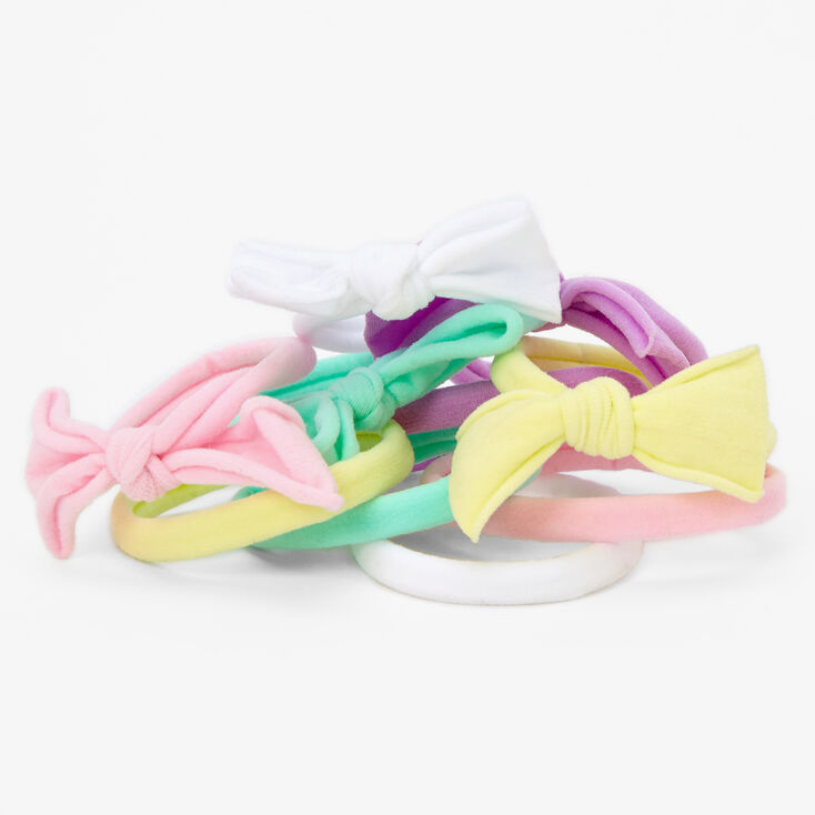 Claire&#39;s Club Pastel Twist Hair Ties - 10 Pack,