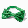 St. Patrick&#39;s Day Sequin Neck Bow Tie ,