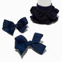 Lot d&rsquo;accessoires pour cheveux vari&eacute;s &eacute;conomiques bleu marine - Lot de 6,