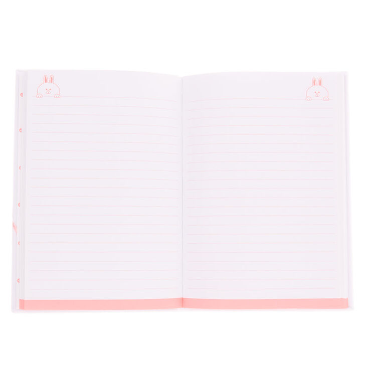 LINE FRIENDS&copy; Cony A5 Plush Notebook &ndash; White,