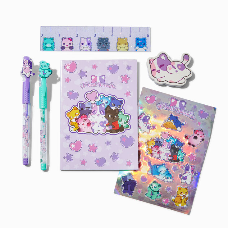 Aphmau&trade; And Friends Claire&#39;s Exclusive Holographic Cat Stationery Set,