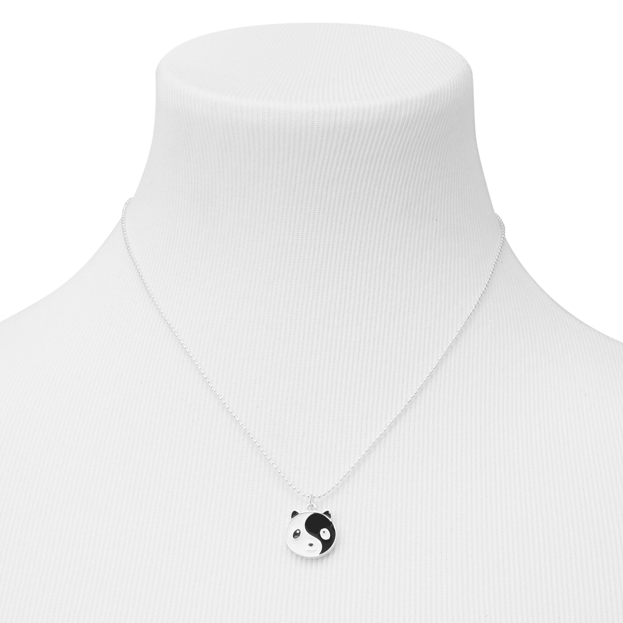 Yin Yang Panda Pendant Necklace,