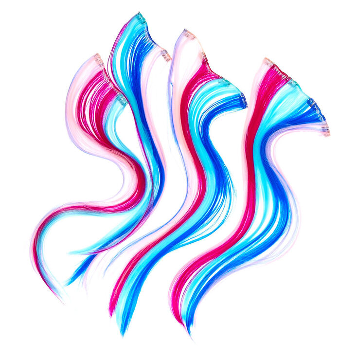 Extensions en cheveux synth&eacute;tiques fantaisie,