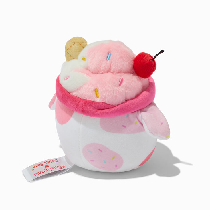 &#35;Plush Goals by Cuddle Barn&reg; 7&#39;&#39; Sprinkles Mooshake Soft Toy,