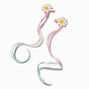 Claire&#39;s Club Daisy Ombre Faux Hair Clip - 2 Pack,