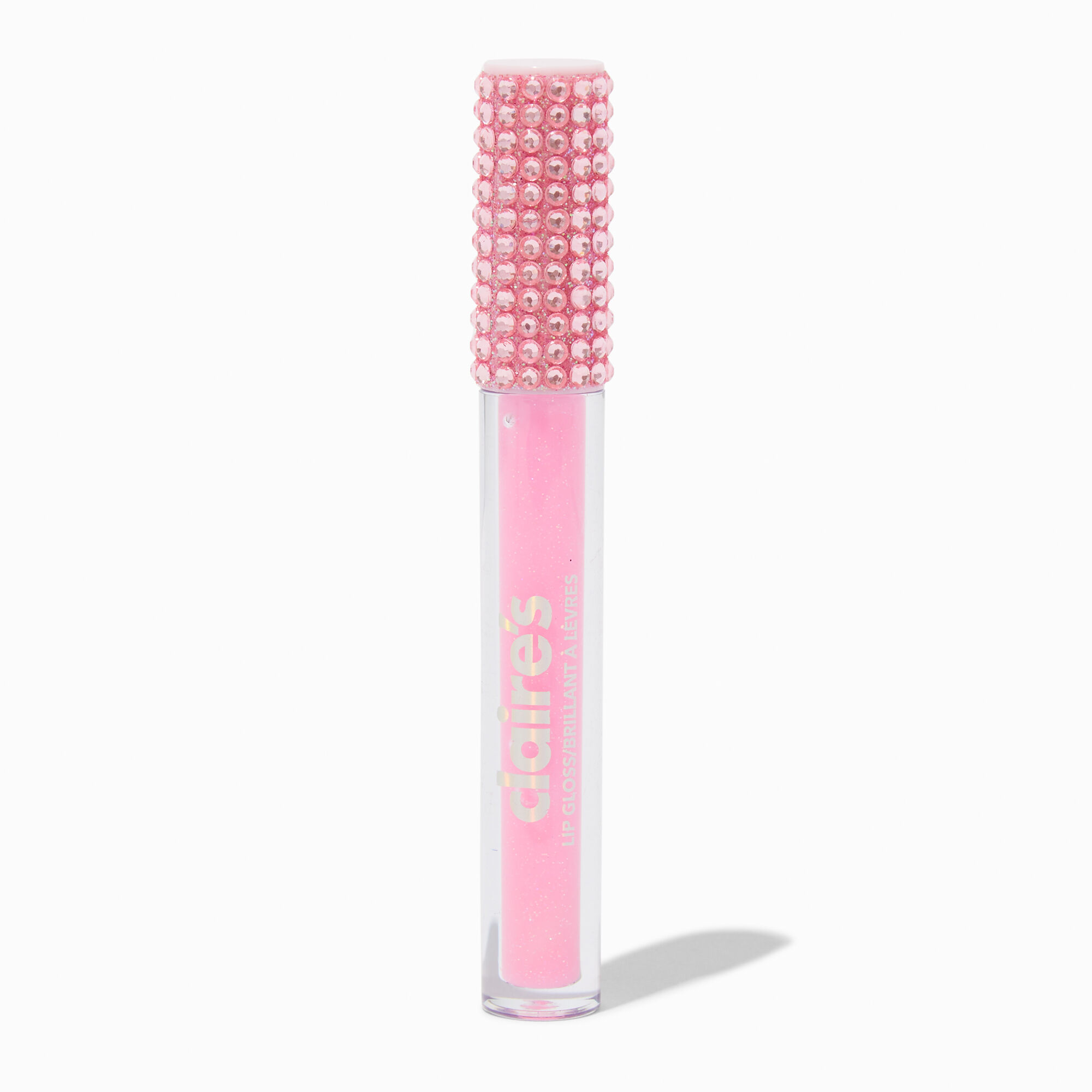 View Claires Bling Glitter Lip Gloss Wand Pink information