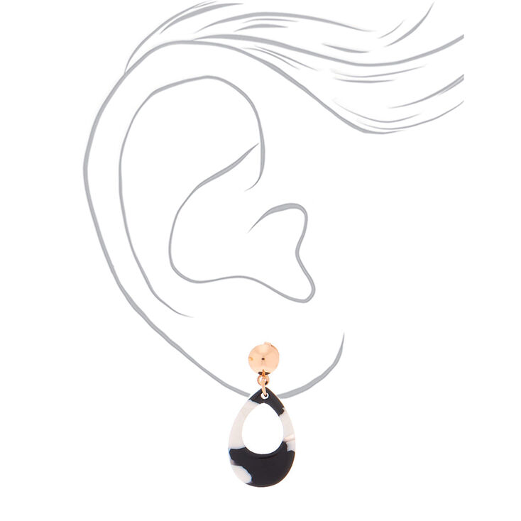 Mixed Metal Earrings - 6 Pack,