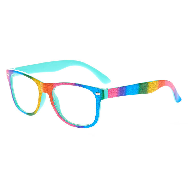 Claire's Lunettes rétro arc-en-ciel Club Claire's