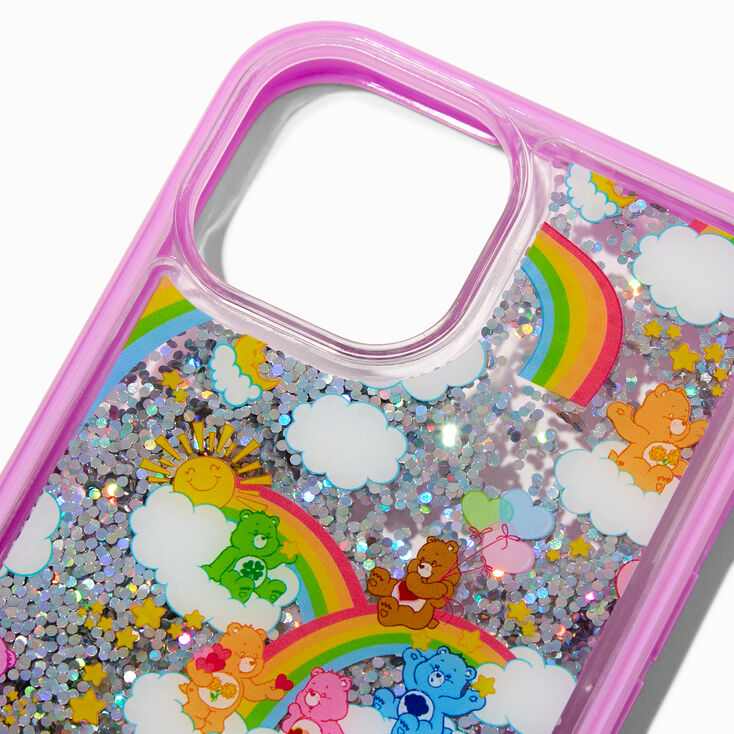 Care Bears&trade; Sequin Shaker Water-Filled Protective Phone Case - Fits iPhone&reg; 13/14/15,