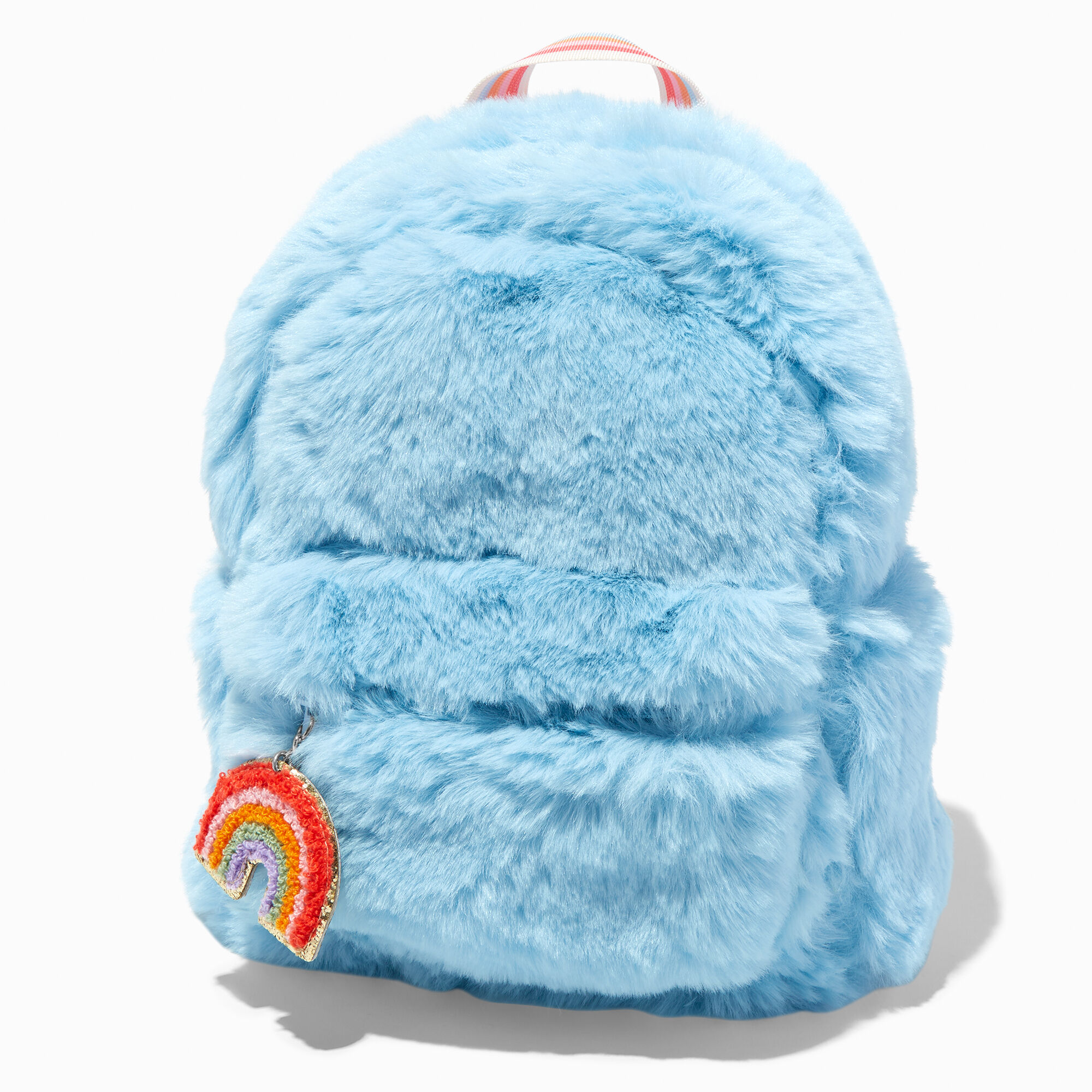 Small fluffy backpack deals