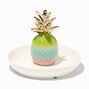Rainbow Pineapple Ceramic Jewellery Holder,