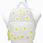 Yellow Daisy Translucent Mini Backpack,